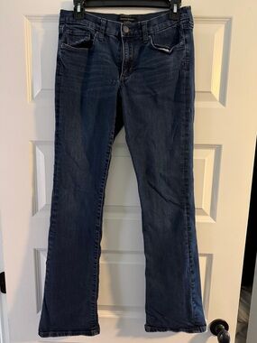 Banana Republic Dark Blue Flare Jeans
